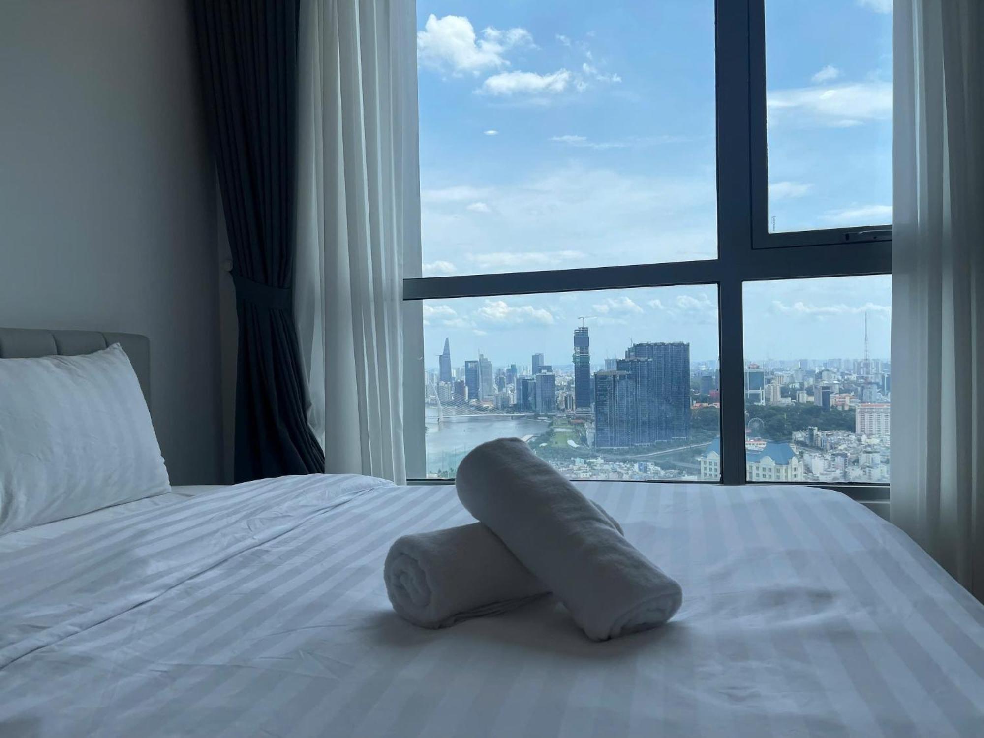 Luxury Vinhomes Central Park Hô Chi Minh-Ville Extérieur photo